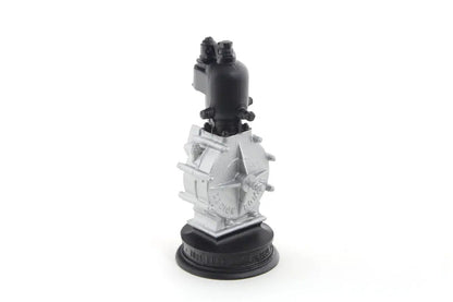 V-Twin De Dion Motor Engine Model - Pewter Metal, 4-3/8 inch Height by V-Twin
