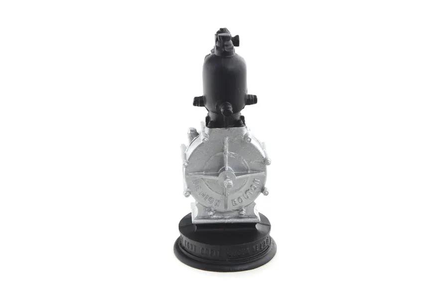 V-Twin De Dion Motor Engine Model - Pewter Metal, 4-3/8 inch Height by V-Twin