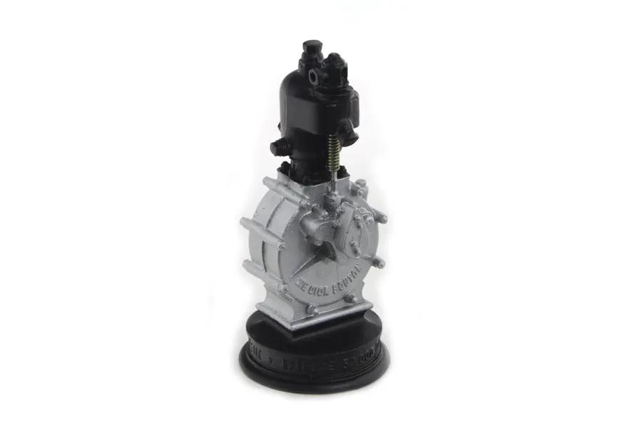 V-Twin De Dion Motor Engine Model - Pewter Metal, 4-3/8 inch Height by V-Twin