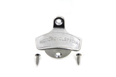 V-Twin Motorcyclepedia Bottle Opener - Original Cast Construction for Classic Bottle Tops