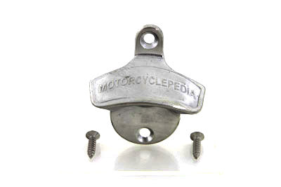 V-Twin Motorcyclepedia Bottle Opener - Original Cast Construction for Classic Bottle Tops