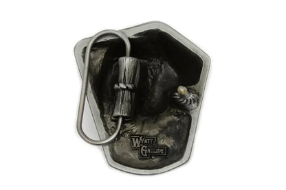 V-Twin Nose Cone Belt Buckle - Reproduction of 1980s and 1990s Style Belt Buckles by V-Twin