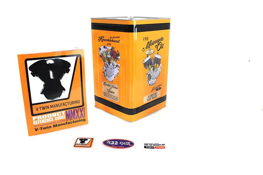 V-Twin 48-2103 Panhead Parts Book and Patch Set Kit for Harley Davidson FL Models by V-Twin