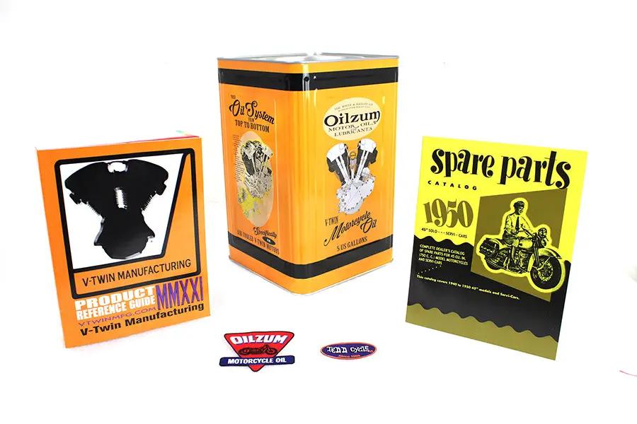 V-Twin 45 Inch WL and Servi-Car Parts Book and Patch Kit by V-Twin
