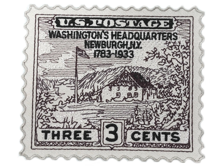 V-Twin Washington Newburgh Stamp Patches - 3.5-inch Set