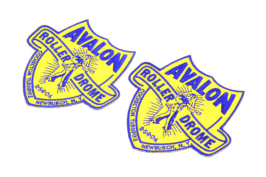 V-Twin Avalon Newburgh Patches Set of 2 - 3.4 x 3.27 Inches Decorative Patches for Motorcycles and Apparel