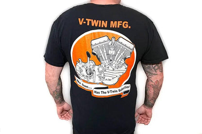 V-Twin Panhead T-Shirt 5XL - Classic Motorcycle Design by V-Twin by V-Twin