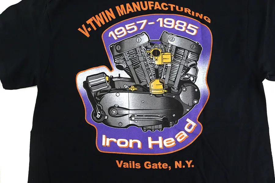 V-Twin Ironhead T-Shirt Medium – Classic Motorcycle Enthusiast Apparel by V-Twin