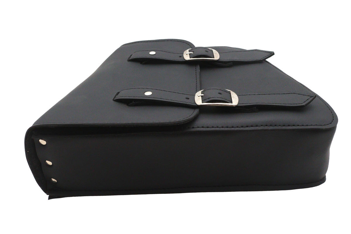 Ultima 74-56 Brown Leather Right-Side Quick-Release Saddlebag