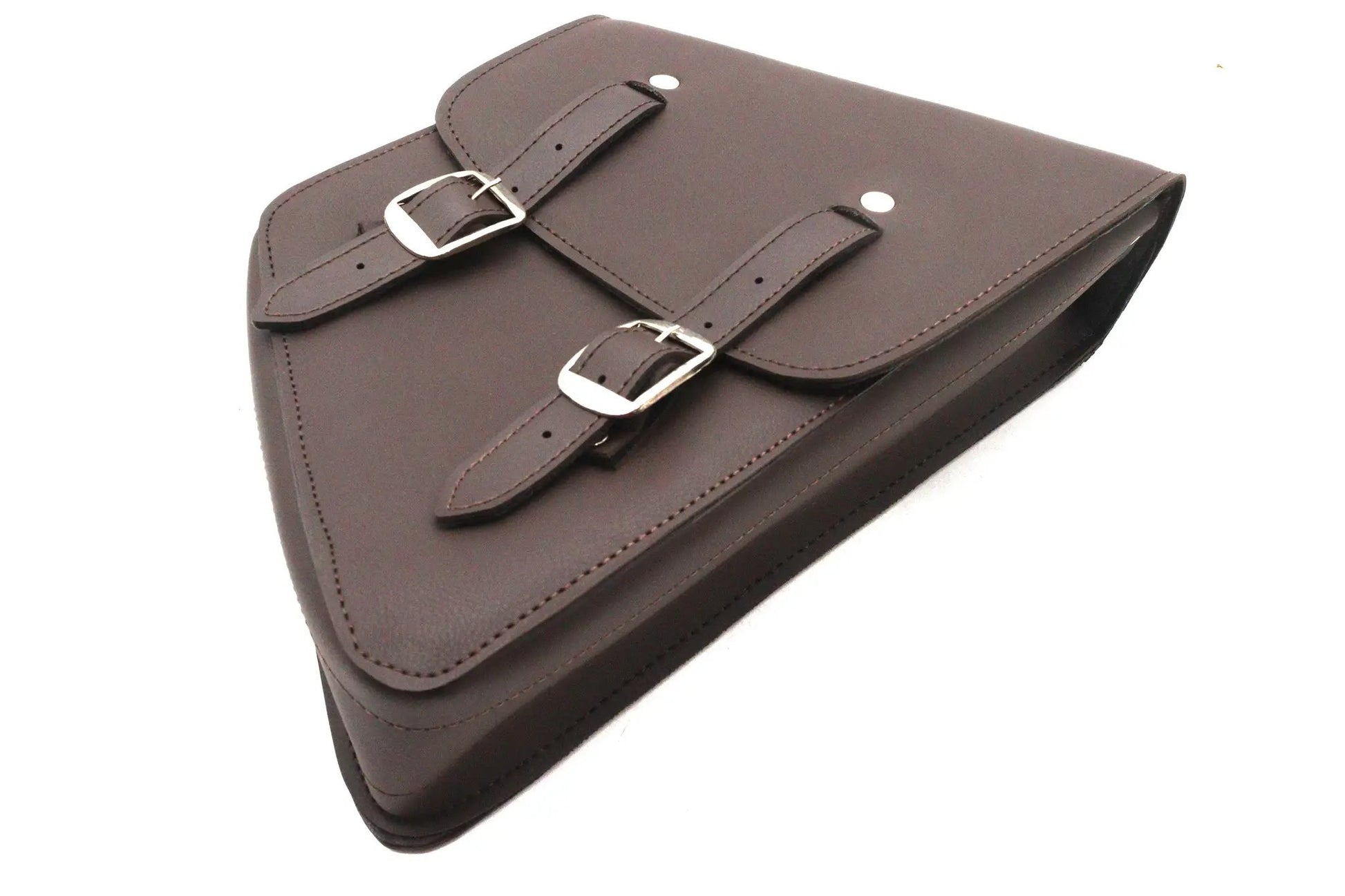 Ultima 74-59 Brown Cowhide Two Buckle Saddlebag - Right Side by Ultima