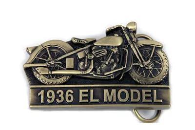 V-Twin 1936 Knucklehead Belt Buckle - Classic Reproduction from the 1980s and 1990s by V-Twin