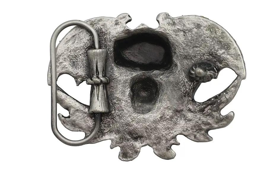 V-Twin Ride To Live Belt Buckle - 3-inch Diameter Vintage Reproduction by V-Twin