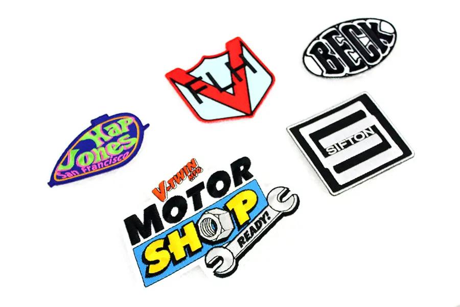 V-Twin Cloth Patch Set Series 2 - Durable Iron-On Patches for Motorcycle Apparel by V-Twin