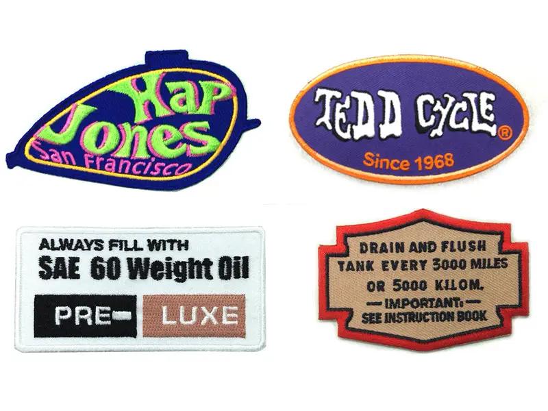 V-Twin Cloth Patch Set Series 3 - Durable Iron-On Patches for Clothing Repair by V-Twin
