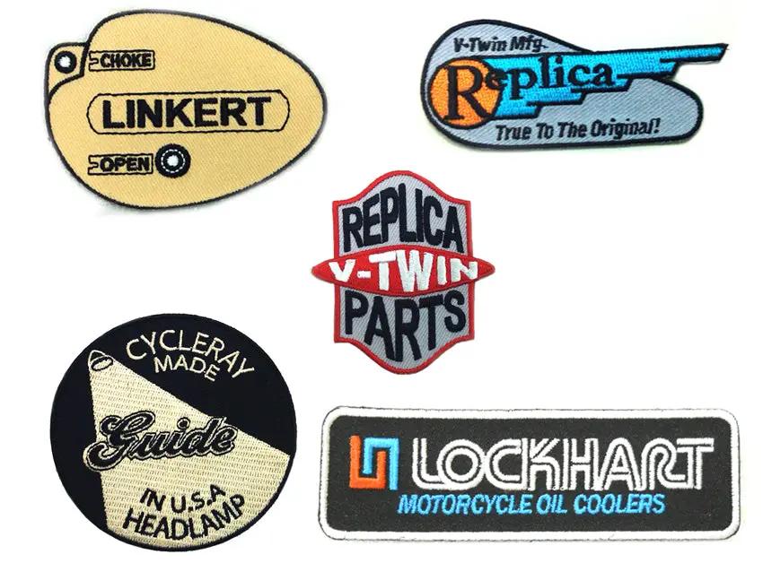 V-Twin Cloth Patch Set Series 4 - Durable Iron-On Patches for Clothing Repair by V-Twin