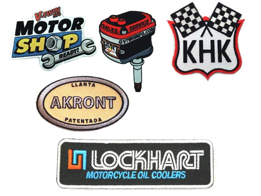 V-Twin Cloth Patch Set Series 9 - Durable Iron-On Fabric Patches for Clothing Repairs by V-Twin
