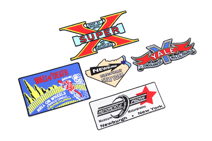 V-Twin Cloth Patch Set Series 12 - Durable Iron-On Patches for Clothing Repair