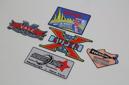 V-Twin Cloth Patch Set Series 12 - Durable Iron-On Patches for Clothing Repair