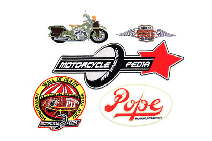 V-Twin Cloth Patch Set Series 13 - Durable Fabric Patches for Clothing Repair