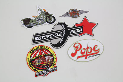 V-Twin Cloth Patch Set Series 13 - Durable Fabric Patches for Clothing Repair