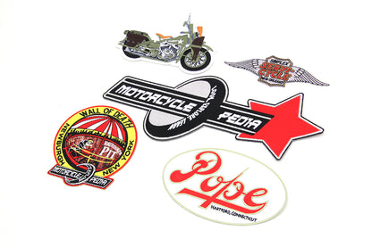 V-Twin Cloth Patch Set Series 13 - Durable Fabric Patches for Clothing Repair