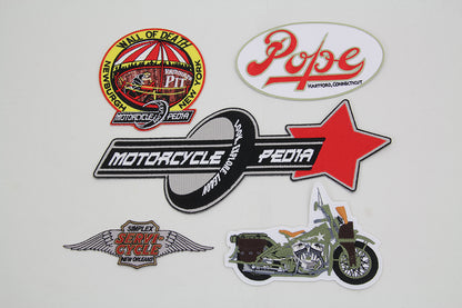 V-Twin Cloth Patch Set Series 13 - Durable Fabric Patches for Clothing Repair