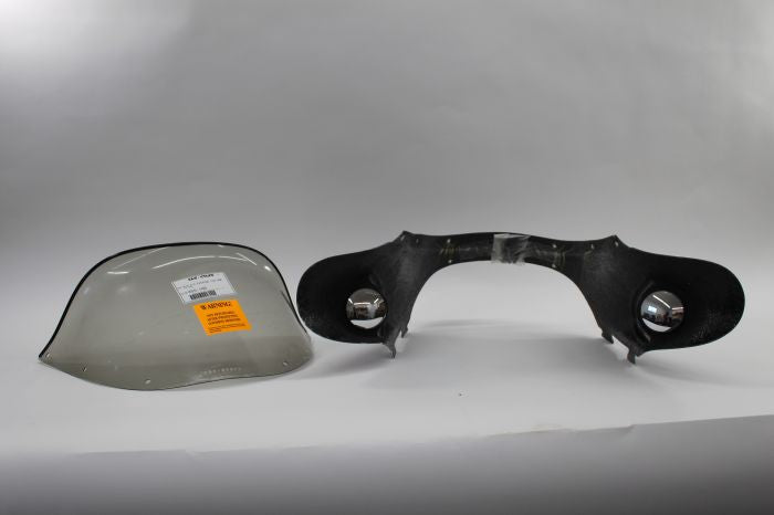 SNO STUFF A/C Fairing with W/S & Mirror in Black - Part 480-101