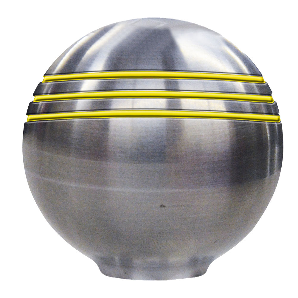 Schmitt Marine Throttle Knob - 1-7/8 inch Gold Grooves for Hynautic D-Dec Controls