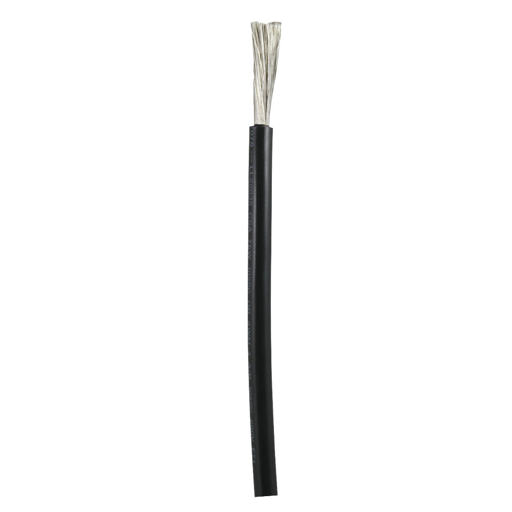 Ancor Black 4 AWG Battery Cable - Sold by The Foot