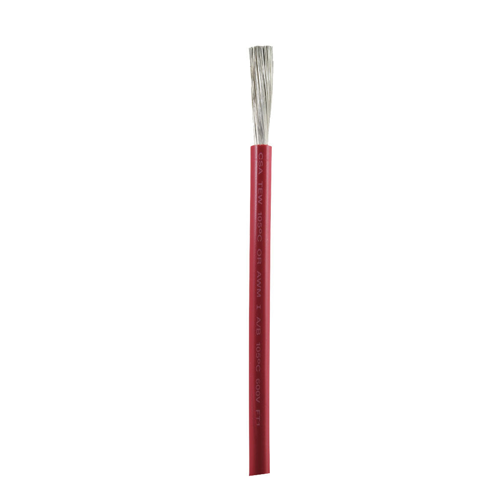 Ancor Red 4 AWG Battery Cable - Sold by the Foot for Marine and Automotive Applications