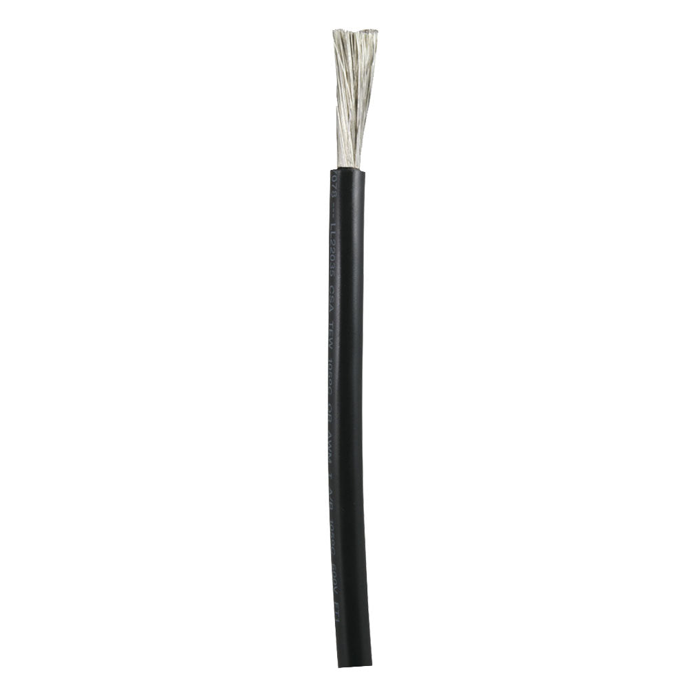 Ancor Black 2 AWG Battery Cable - Sold by The Foot