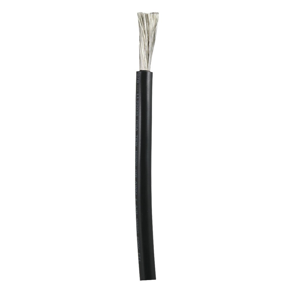 Ancor Black 1 AWG Marine Battery Cable - Sold By The Foot