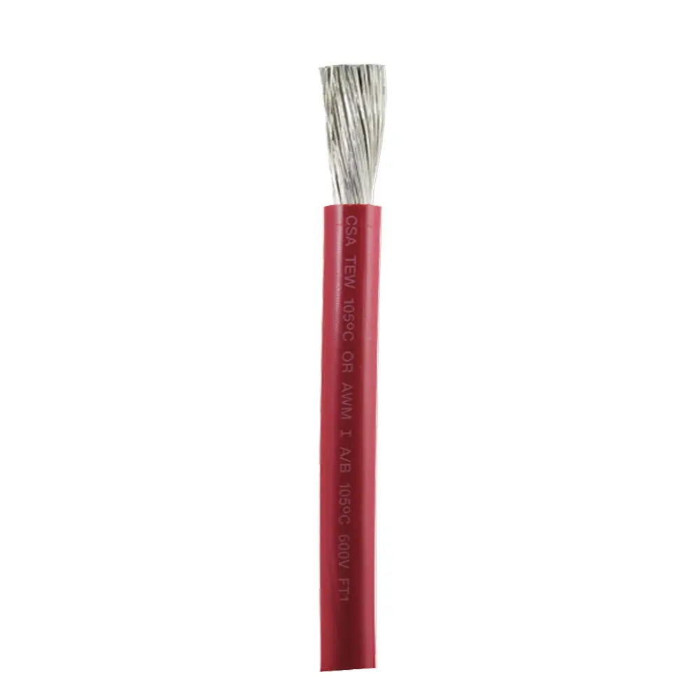 Ancor Red 2/0 AWG Marine Grade Battery Cable - Sold by the Foot