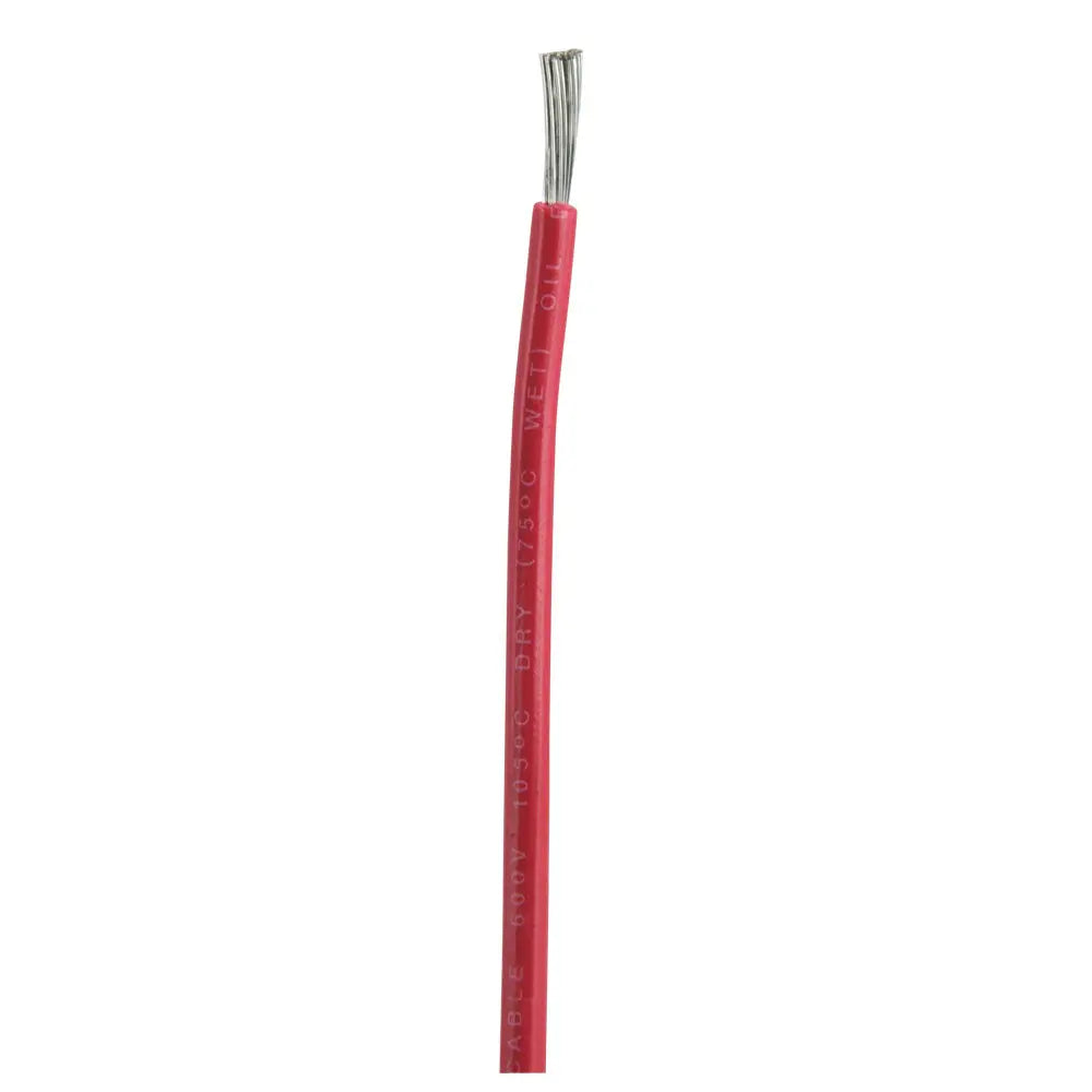 Ancor Red 10 AWG Primary Marine Cable - Sold by the Foot, Tinned Copper Wire
