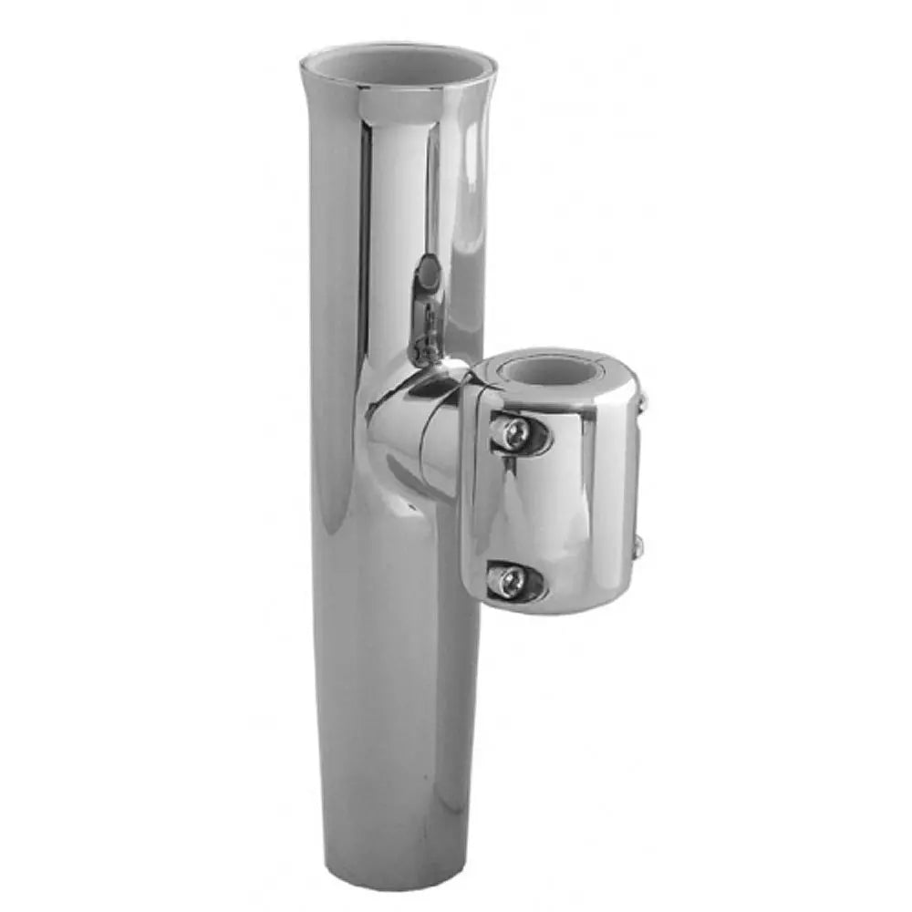 TACO Marine Stainless Steel Clamp-On Adjustable Rod Holder F16-2623POL-1