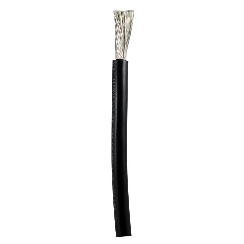 Ancor Black 8 AWG Marine Battery Cable - Sold by the Foot