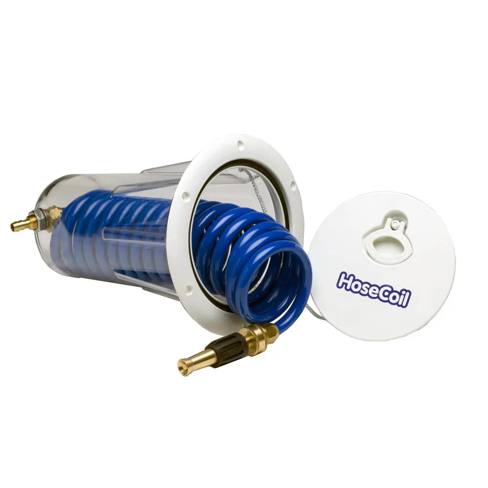 HoseCoil HC15F Flush Mount Enclosure with Nozzle for Onboard Washdown Systems