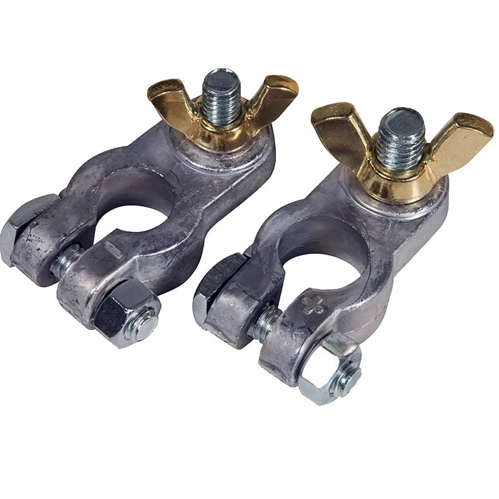 Ancor Lead Battery Terminal - 5/16" & 3/8" Stud Positive & Negative Combo Pack