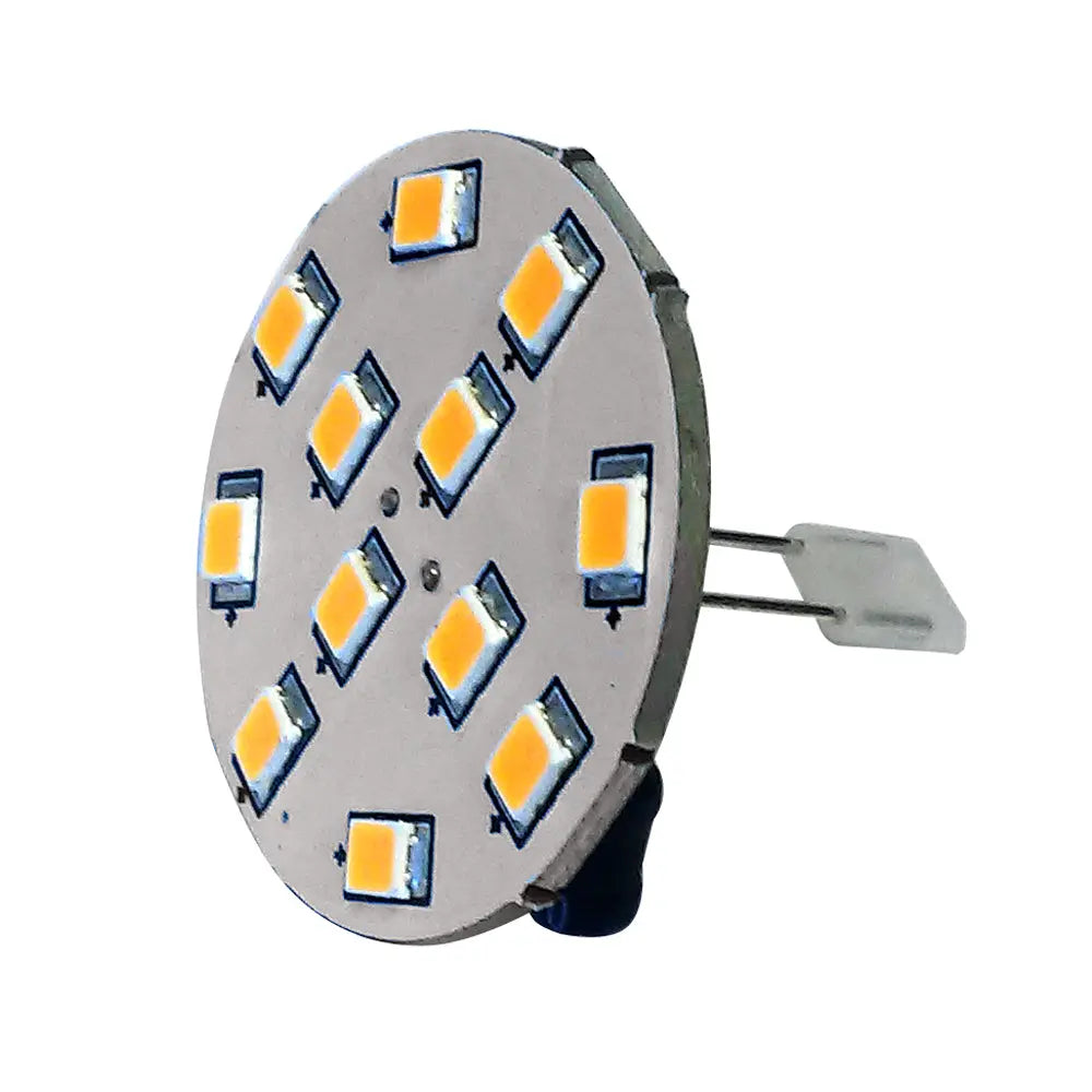 Lunasea Lighting G4 10 LED Back Pin Light Bulb - 12VAC / 10-30VDC, Warm White