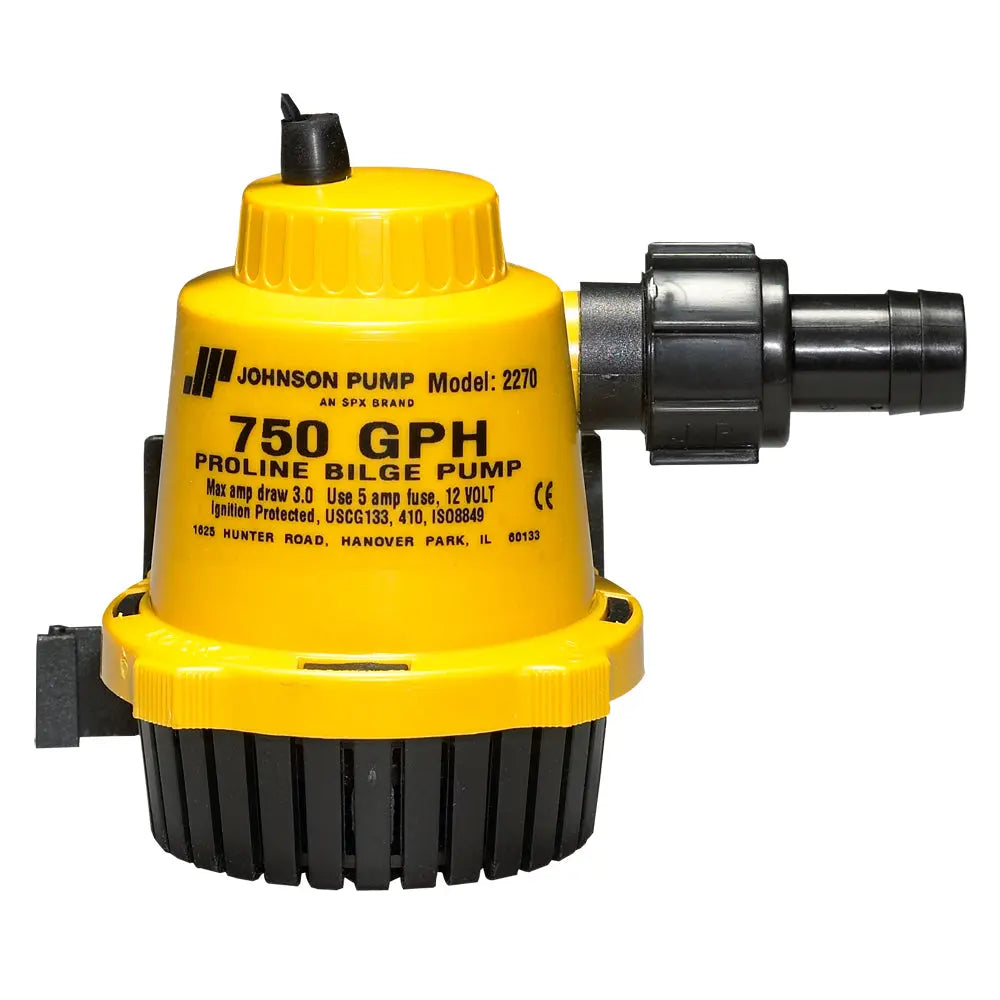 Johnson Pump Proline Bilge Pump 750 GPH with DuraPorts