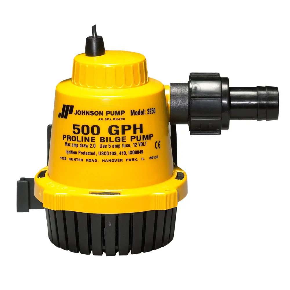 Johnson Pump Proline Bilge Pump 500 GPH with DuraPorts - Part Number 22502