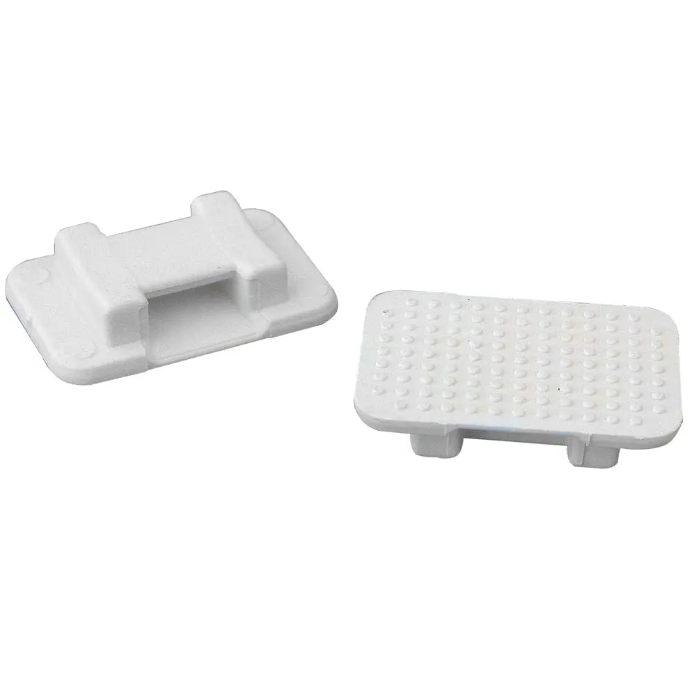 Weld Mount AT-5 Large White Nylon Wire Tie Mount - Pack of 100 by Weld Mount