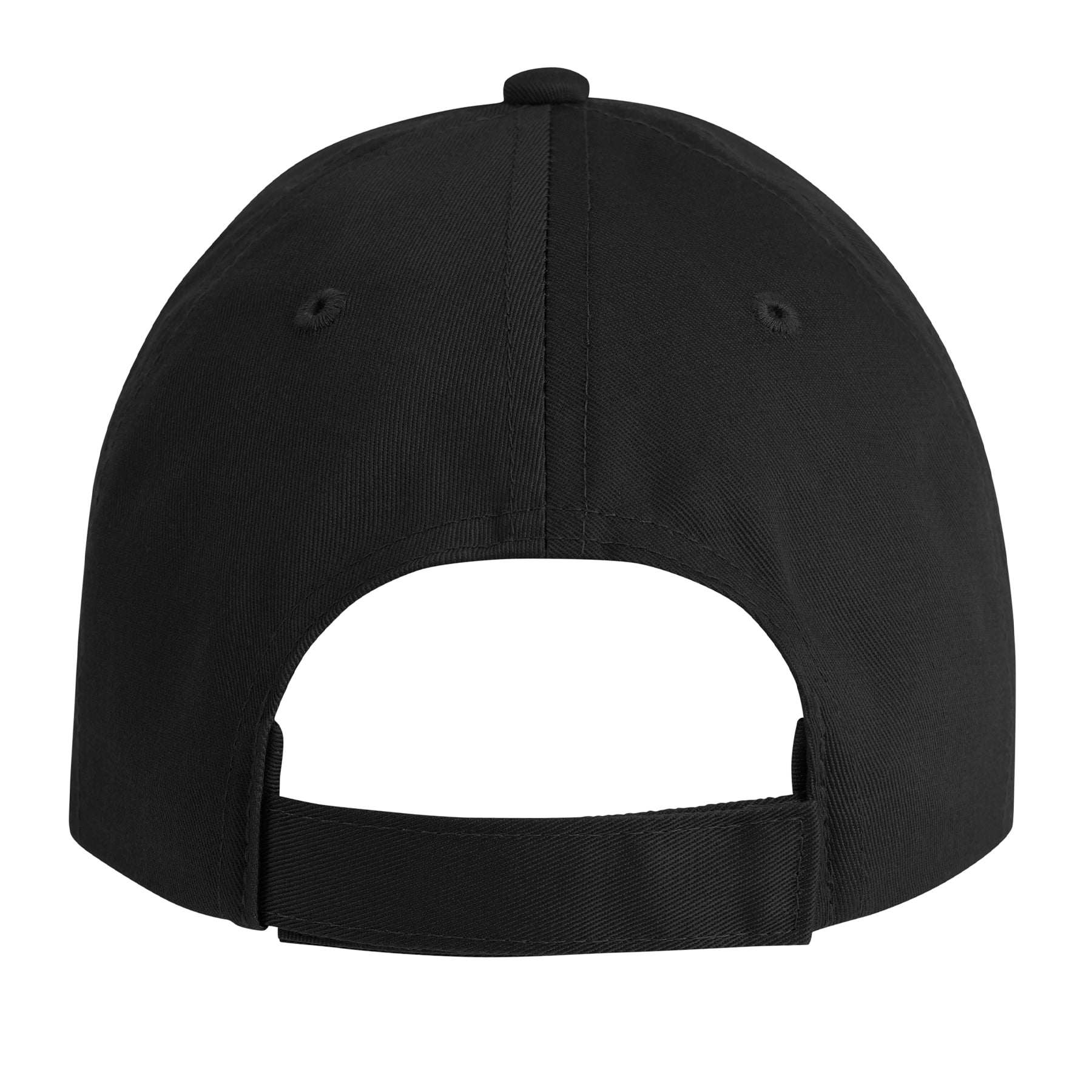 Rothco Supreme Solid Color Low Profile Cap Black - Comfortable Brushed Cotton Twill Baseball Hat
