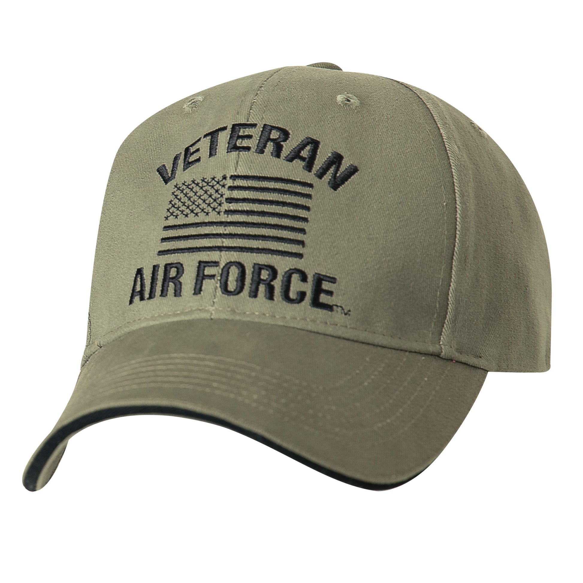 Rothco Vintage Veteran Low Profile Cap with Air Force Emblem