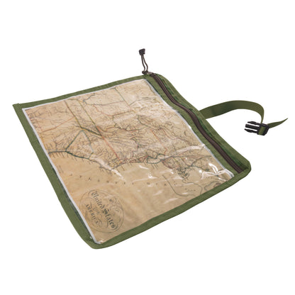 Rothco Map and Document Case in Woodland Camo - Weather-Resistant Outdoor Protection