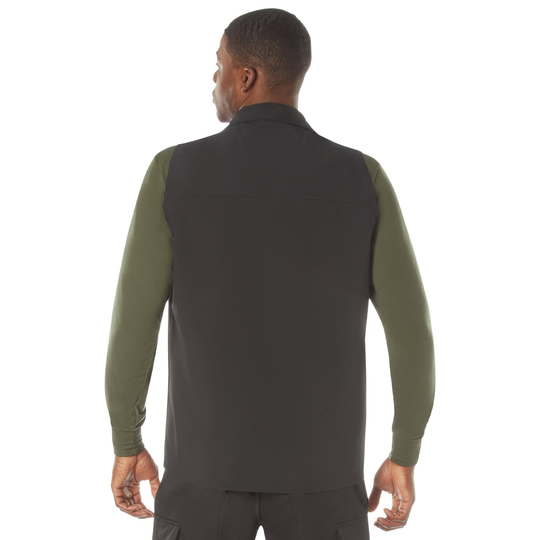 Rothco V2 Concealed Carry Soft Shell Vest Black Size Small