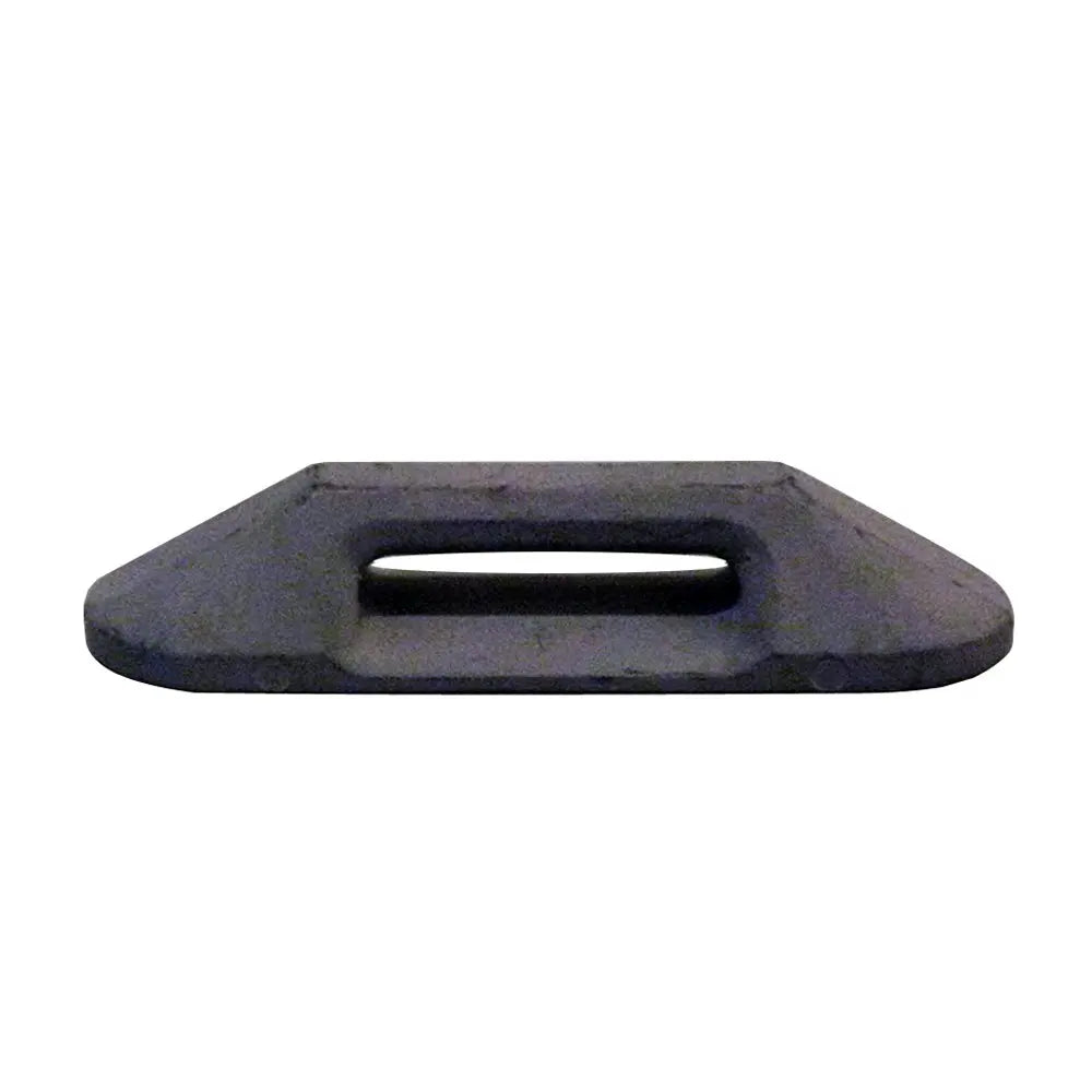Weld Mount AT-113B Large Black Footman's Strap Mount – Pack of 6