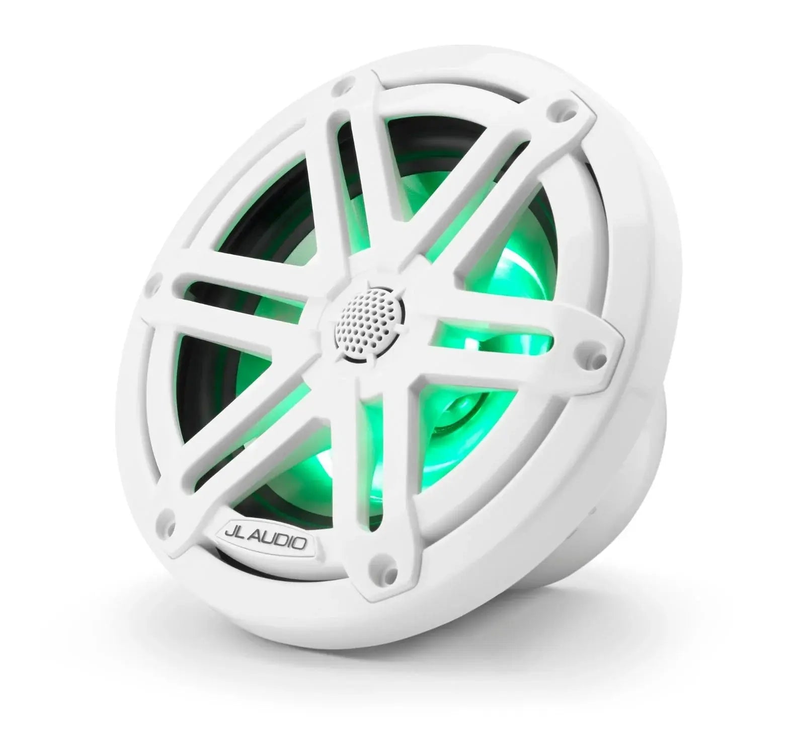 JL Audio M3 6.5in Coaxial Speakers White Sport Grille with RGB LED