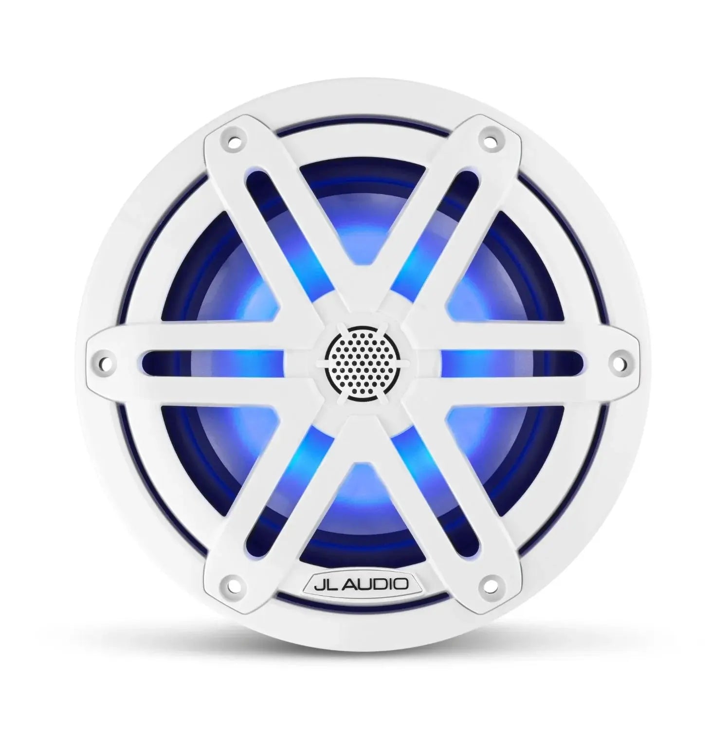 JL Audio M3 6.5in Coaxial Speakers White Sport Grille with RGB LED
