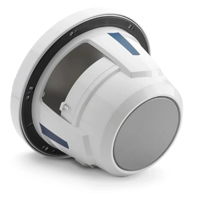 JL Audio M6 8in Subwoofer with White Classic Grille Infinite Baffle